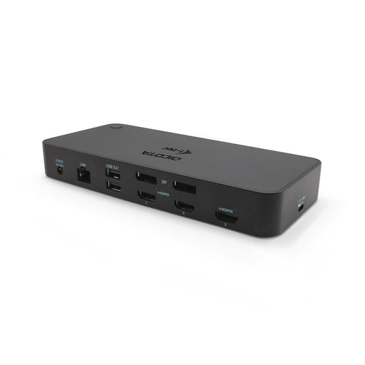 EAN 7640186417105 - DICOTA D31951 base para portátil y replicador de puertos Alámbrico USB Tipo C Negro imagen 2