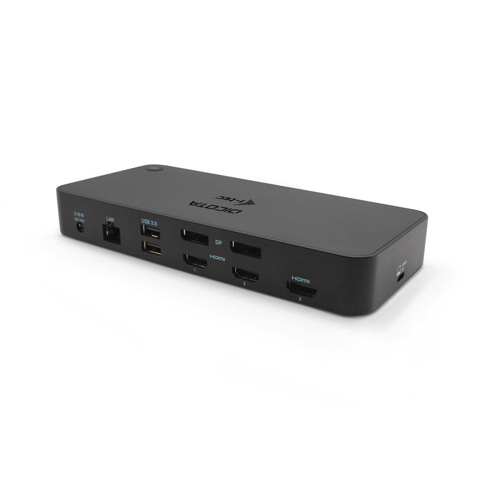 EAN 7640186417105 - DICOTA D31951 base para portátil y replicador de puertos Alámbrico USB Tipo C Negro imagen 2