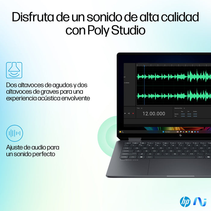 EAN 198828974846 - HP OmniBook Ultra Flip 14-fh0006ns Copilot+ PC Intel Core Ultra 7 258V 35,6 cm (14") Pantalla táctil 3K 32 imagen 8