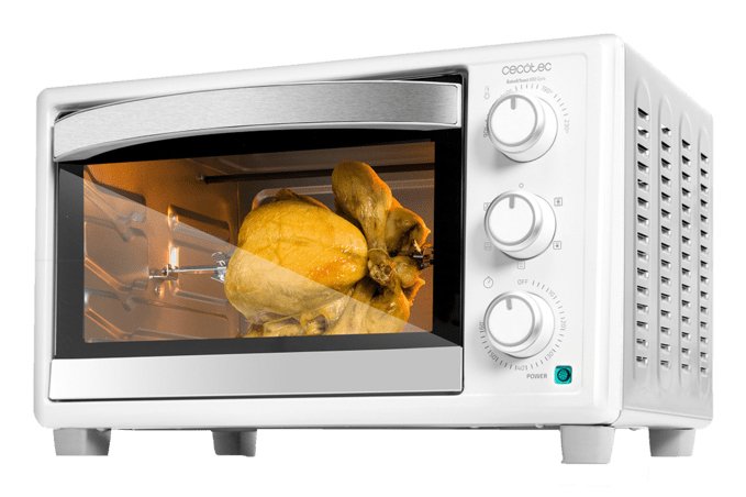 EAN 8435484038140 - Cecotec 03814 horno 30 L 1500 W Blanco imagen 1