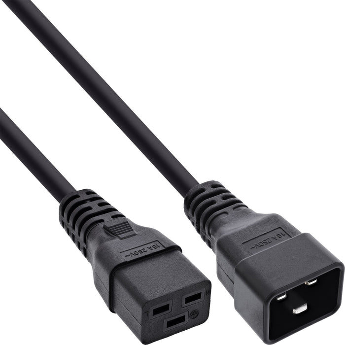 EAN 4043718288410 - InLine 16641D cable de transmisión Negro 2 m C19 acoplador C20 acoplador imagen 1