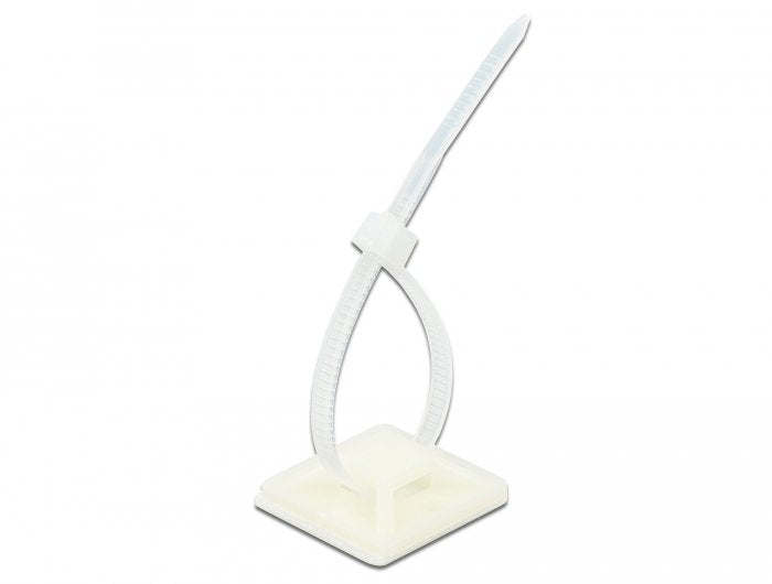 EAN 4043619186778 - DeLOCK 18677 soporte para brida Blanco Nylon 10 pieza(s) imagen 2