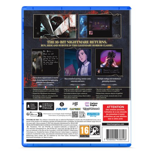 EAN 7350002938898 - Clear River Games Clock Tower: Rewind Estándar PlayStation 5 imagen 3