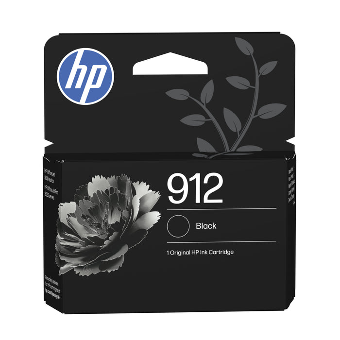 EAN 0195122352295 - HP 912 4-Pack CMYK(4) Original Ink Cartridge Combo cartucho de tinta 4 pieza(s) Rendimiento estándar Negr imagen 1