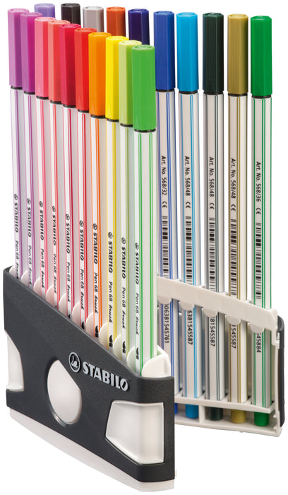 EAN 4006381584173 - STABILO Pen 68 brush ARTY rotulador Colores surtidos 20 pieza(s) imagen 2