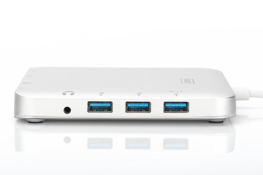 EAN 4016032435396 - Digitus DA-70863 base para portátil y replicador de puertos Alámbrico USB 3.2 Gen 2 (3.1 Gen 2) Type-C Pl imagen 6