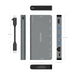 EAN 8436574709773 - AISENS ASUC-8P015-GR base para portátil y replicador de puertos Alámbrico USB 3.2 Gen 1 (3.1 Gen 1) Type- imagen 4