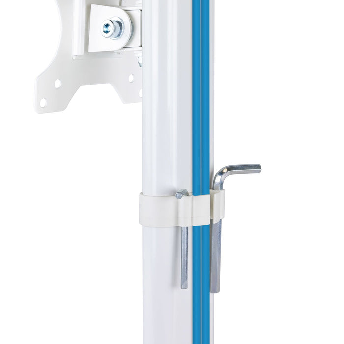 EAN 8433281011830 - TooQ DB1127TN-W soporte para monitor 68,6 cm (27") Escritorio Blanco imagen 5