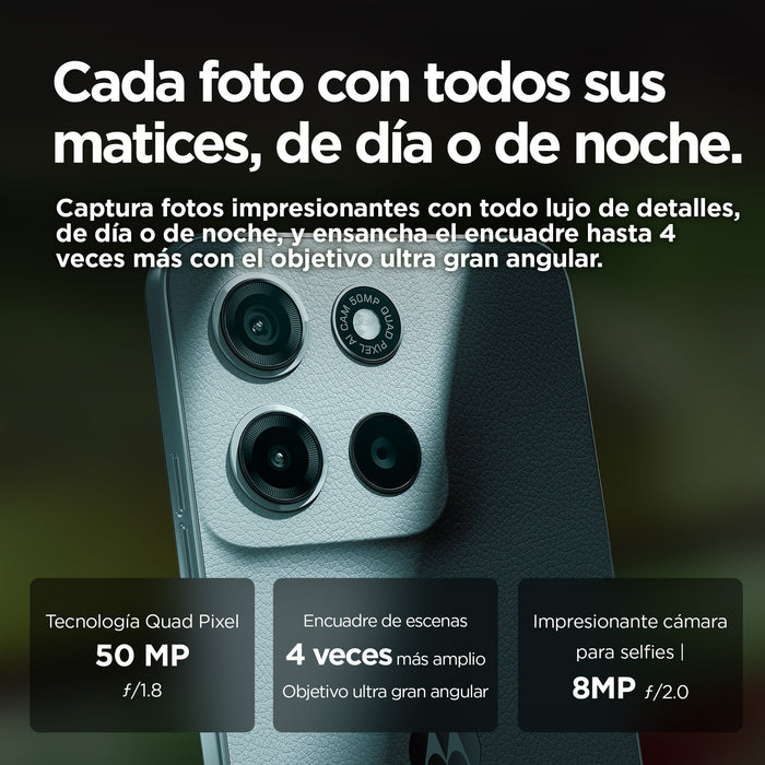EAN 0840023295805 - Motorola moto g15 17,1 cm (6.72") SIM doble Android 15 4G USB Tipo C 8 GB 128 GB 5200 mAh Azul claro imagen 7