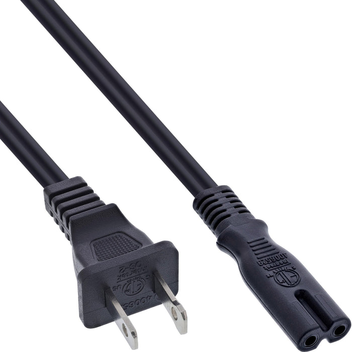 EAN 4043718316304 - InLine B-16654U cable de transmisión Negro 1,8 m NEMA 1-15P IEC C7 imagen 1
