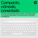 EAN 196548516759 - HP 350 WHT Compact Multi-Device Keyboard teclado Hogar Blanco imagen 3