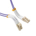 EAN 5715063505960 - Lanview LVO2318005-FLEX Cable de fibra óptica e InfiniBand 0,5 m LC LC/LC Púrpura imagen 2