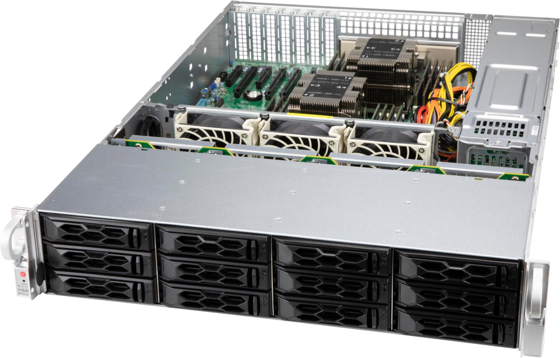 EAN 0672042384402 - Supermicro CSE-LA26E1C4-R609LP carcasa de ordenador Estante Negro, Gris 650 W imagen 1