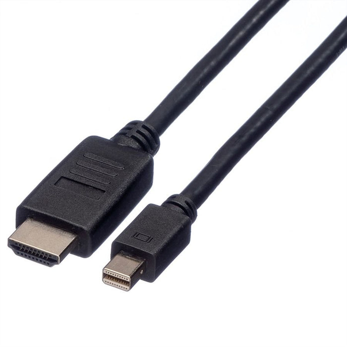EAN 7611990133987 - ROLINE 11.04.5790 adaptador de cable de vídeo 1 m Mini DisplayPort Negro imagen 1