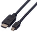 EAN 7611990133987 - ROLINE 11.04.5790 adaptador de cable de vídeo 1 m Mini DisplayPort Negro imagen 1