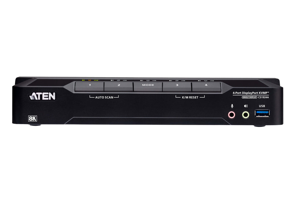 EAN 4711581520738 - ATEN CS1924A-AT-G interruptor KVM Negro imagen 2