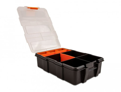 EAN 4043619184194 - DeLOCK 18419 caja de almacenaje Rectangular Plástico Negro, Naranja imagen 1