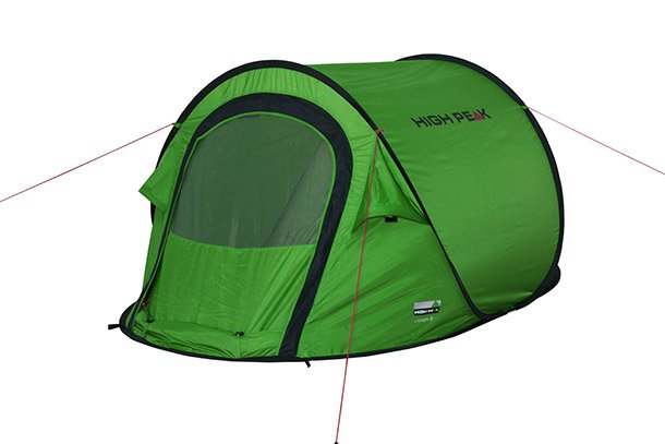 EAN 4001690101080 - High Peak Vision 2 Verde Tienda tipo túnel imagen 2