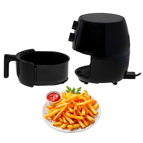 EAN 5905575904621 - Adler AD 6312 freidora Sencillo 2,5 L Independiente 1600 W Freidora de aire caliente Negro imagen 11