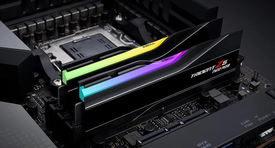 EAN 4711549510559 - G.Skill Trident Z5 Neo RGB F5-6000J3644D64GX4-TZ5NR módulo de memoria 256 GB 4 x 64 GB DDR5 5600 MT/s 288 imagen 6