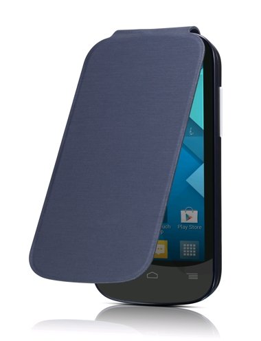 EAN 4894461021508 - Alcatel F-GCGB27B0A10C1-A1 funda para teléfono móvil Libro Negro, Azul imagen 1