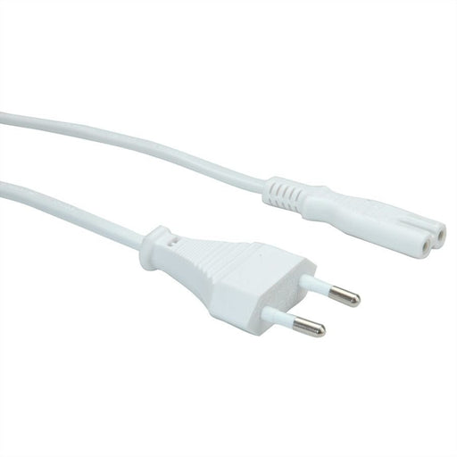 EAN 7611990132317 - VALUE 19.99.2095 cable de transmisión Blanco 1,8 m CEE7/16 C7 acoplador imagen 2