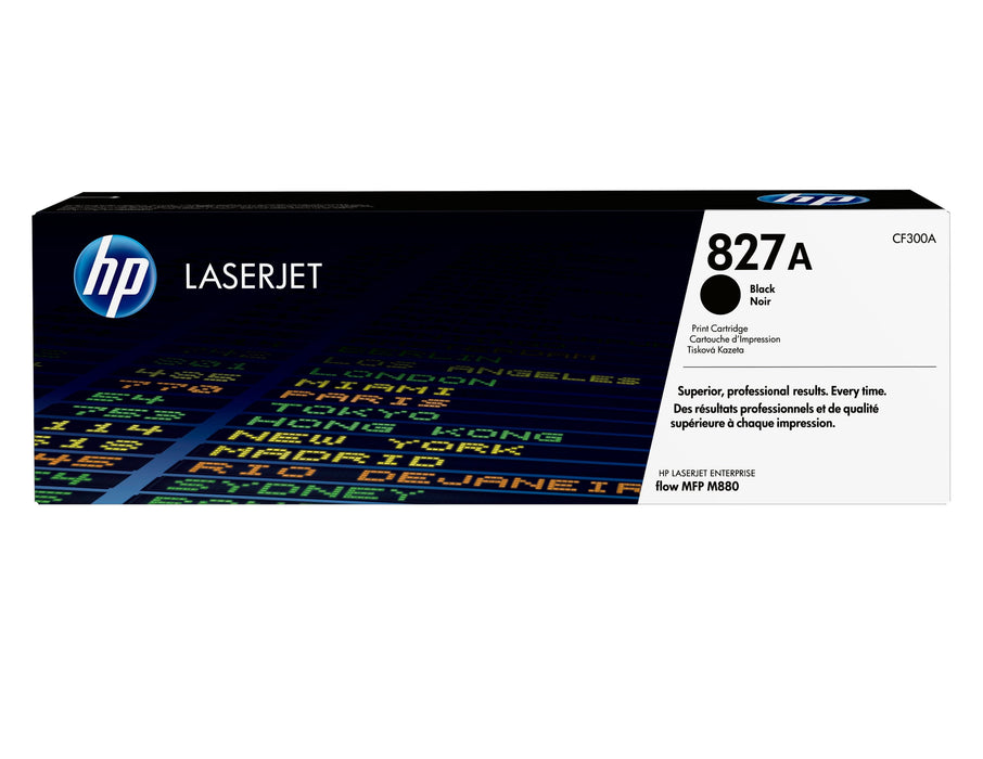 EAN 0887111323910 - HP 827A Black Original LaserJet Toner Cartridge cartucho de tóner 1 pieza(s) imagen 1