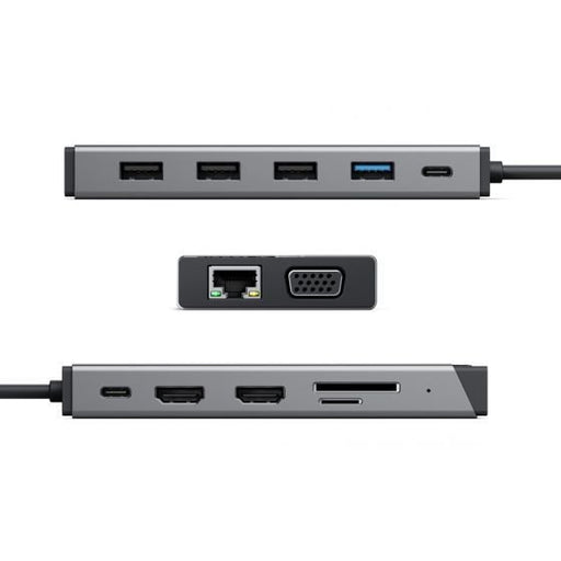 EAN 9350784025104 - ALOGIC DV3 Alámbrico USB 3.2 Gen 1 (3.1 Gen 1) Type-C Plata imagen 2