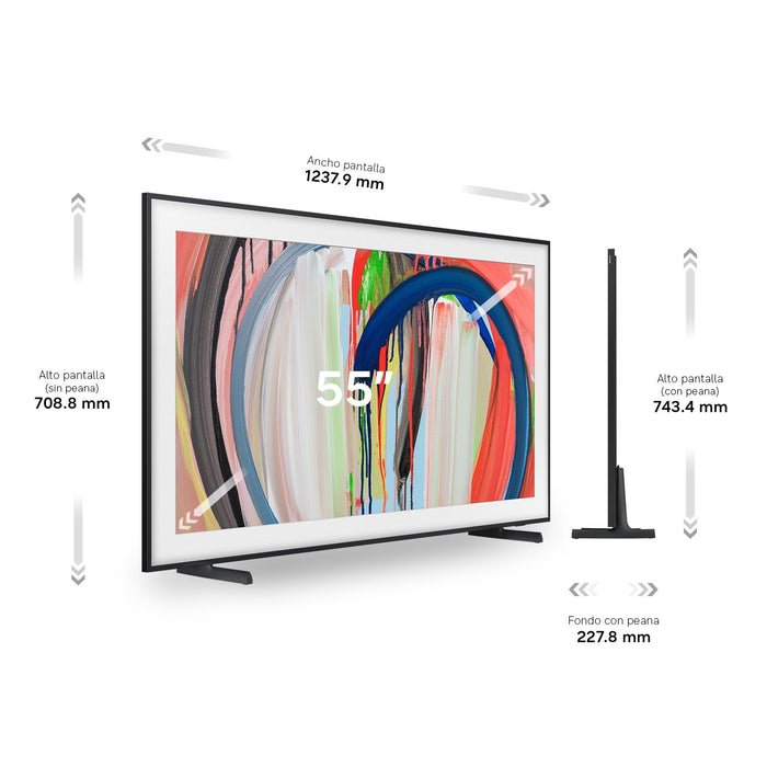 EAN 8806099033415 - Samsung The Frame TQ55LS03HAUXXC Televisor 139,7 cm (55") 4K Ultra HD Wifi Negro imagen 10