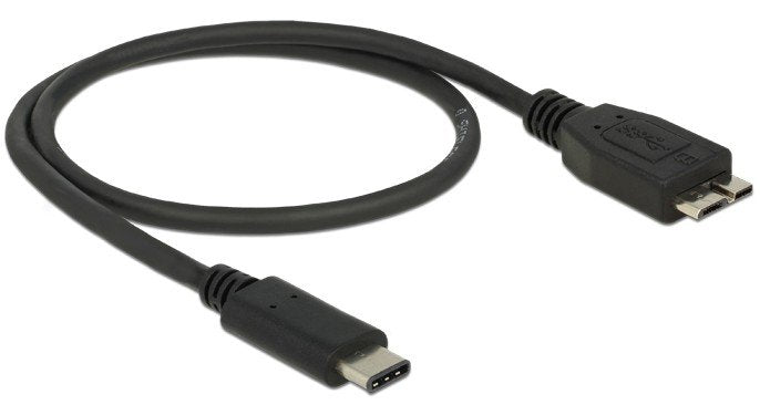 EAN 4043619836765 - DeLOCK 0.5m USB3.1 C - MicroUSB3.1 B cable USB USB 3.2 Gen 2 (3.1 Gen 2) 0,5 m USB C Micro-USB B Negro imagen 2