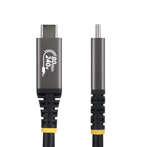 EAN 0065030919777 - StarTech.com CC50CM80GUSB4CABLE cable USB USB4 Gen 4x2 0,5 m USB C imagen 2