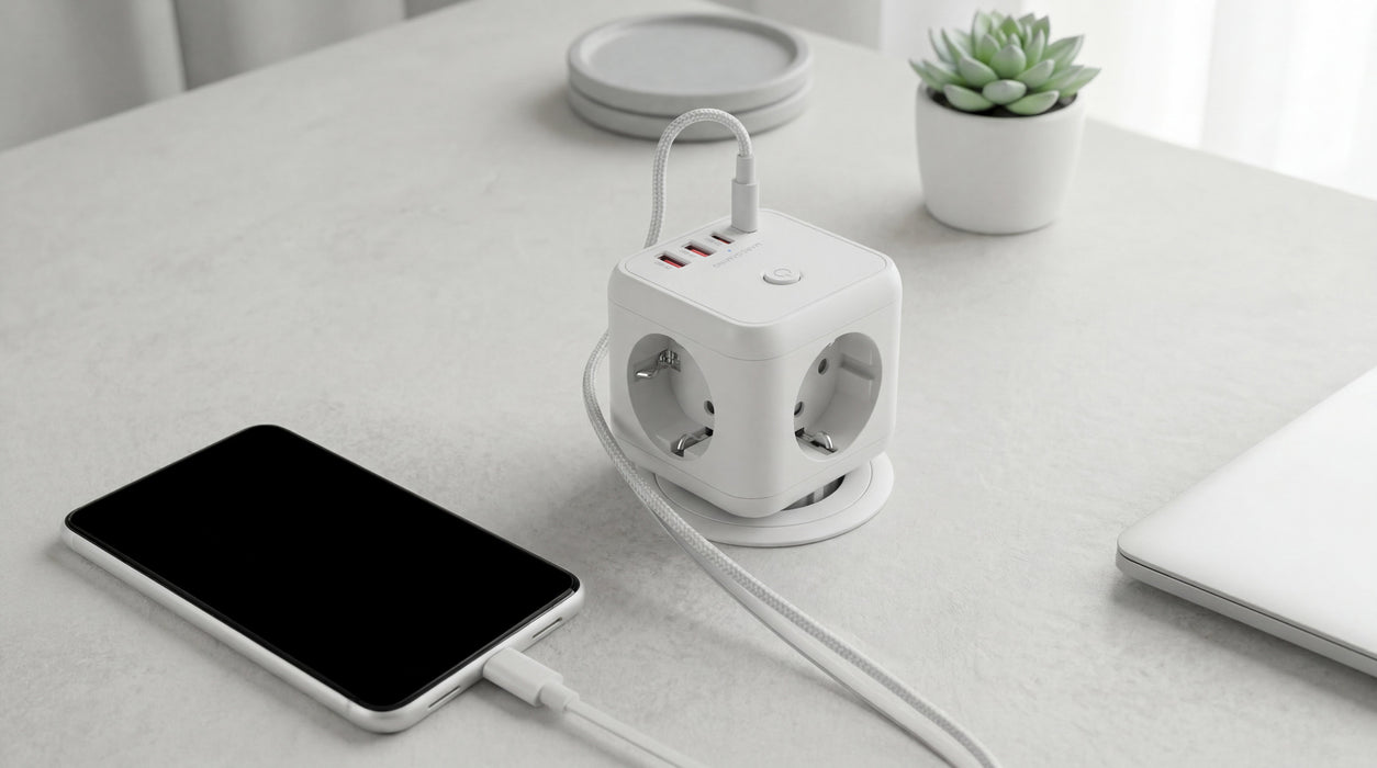 EAN 8435693114062 - Mars Gaming MDCUBE20W cargador de dispositivo móvil Blanco imagen 6