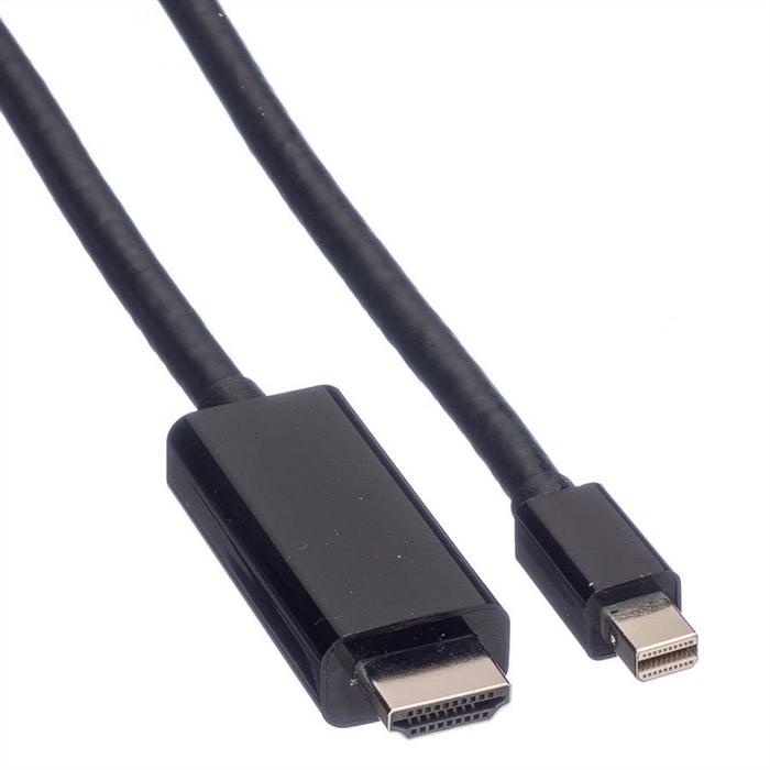 EAN 7611990145270 - VALUE 11.99.5795 adaptador de cable de vídeo 1 m Mini DisplayPort Negro imagen 2