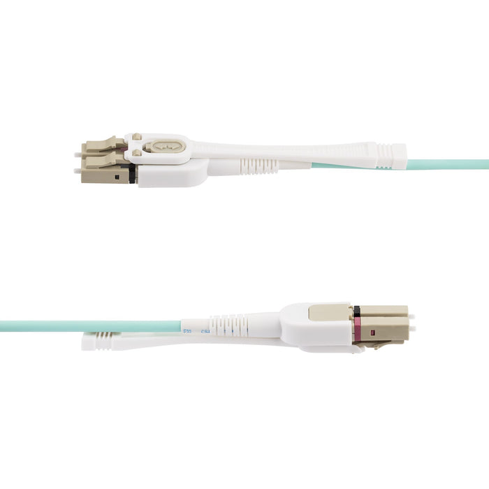 EAN 0065030900775 - StarTech.com 450FBLCLC4PP Cable de fibra óptica e InfiniBand LOMM Color aguamarina imagen 3