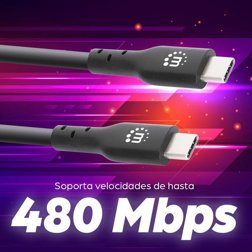 EAN 0766623354868 - Manhattan 354868 cable USB 0,5 m USB C imagen 2