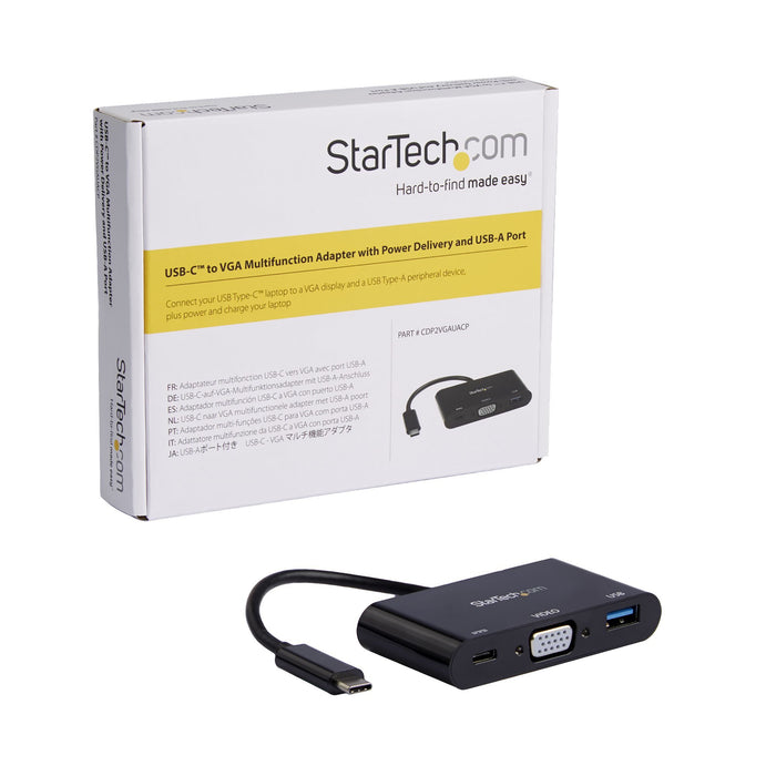 EAN 65030866293 - StarTech.com CDP2VGAUACP base para portátil y replicador de puertos Alámbrico USB 3.2 Gen 1 (3.1 Gen 1) Typ imagen 5
