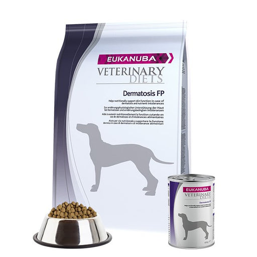 EAN 8710255129952 - Eukanuba Dermatosis FP for Dogs 5 kg Adulto Pescados, Patata imagen 1