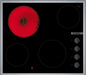 EAN 4242005283224 - Bosch Serie 2 PKE645CA2E hobs Negro, Acero inoxidable Integrado 60 cm Cerámico 4 zona(s) imagen 1