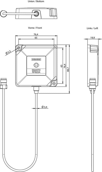 EAN 4034106026448 - Siemens 6GT2812-2EA01 antena para red imagen 2