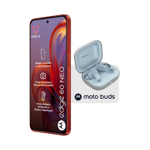 EAN 8033779084164 - Motorola edge 60 neo + Moto Buds PG38C05749 16,1 cm (6.36") SIM doble Android 15 5G USB Tipo C 8 GB 256 G imagen 2