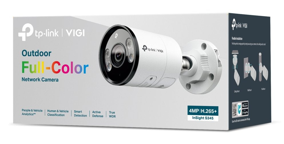 EAN 8885020628081 - TP-Link INSIGHT S345 Bala (forma) Cámara de seguridad IP Exterior 2688 x 1520 Pixeles Pared imagen 4