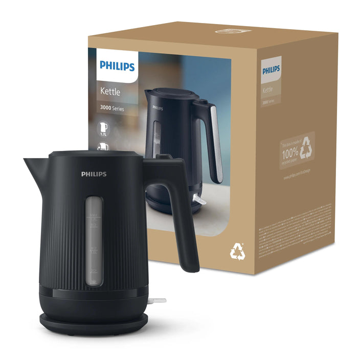 EAN 8720389074202 - Philips 3000 series HD9411/90 tetera eléctrica 1,7 L 2200 W Negro imagen 3