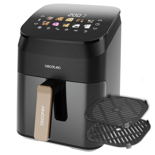 EAN 8435771925382 - Cecotec Cecofry&Grill Smokin' 4500 Sencillo 4,5 L 1900 W Freidora de aire caliente Negro, Marrón imagen 2