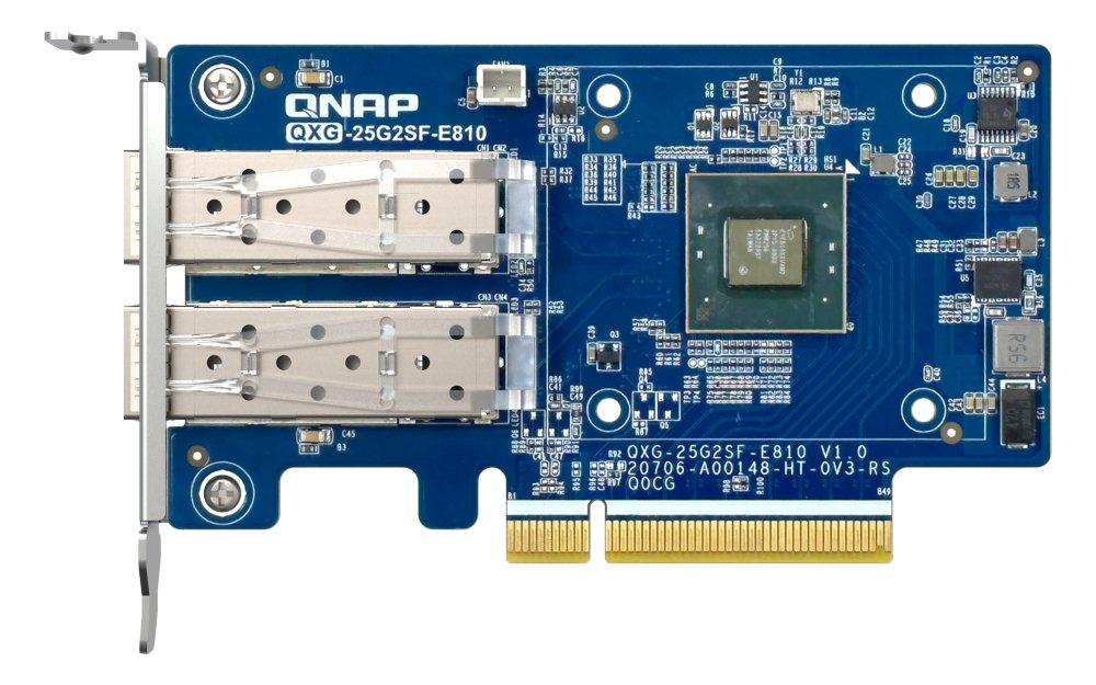 EAN 4711103084236 - QNAP QXG-25G2SF-E810 adaptador y tarjeta de red Interno Fibra 25000 Mbit/s imagen 7