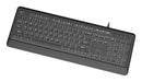 EAN 8716309136815 - Gembird KB-UML-04 teclado Universal USB QWERTY Internacional de EE.UU. Negro imagen 4
