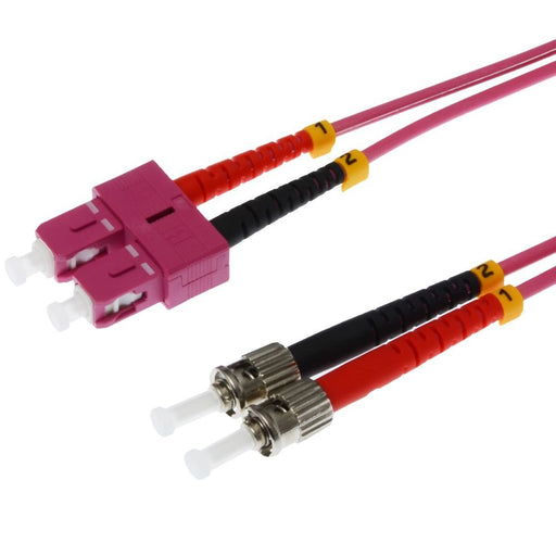 EAN 4005938264407 - Helos 10m OM4 SC/ST Cable de fibra óptica e InfiniBand 2x ST Violeta imagen 1
