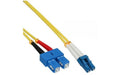 EAN 5705585207237 - Mercodan 40400113 Cable de fibra óptica e InfiniBand 3 m LC SC Amarillo imagen 1