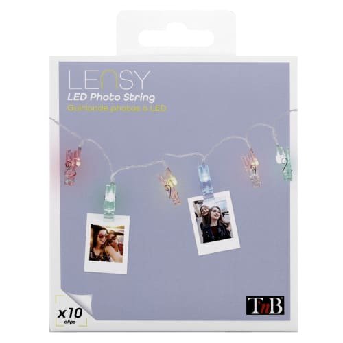 EAN 3303170094754 - T'nB LSLEDCLIP tira de luces 1,2 m 10 lámpara(s) LED imagen 6