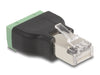 EAN 4043619666034 - DeLOCK 66603 cambiador de género para cable RJ45 4 pin terminal block Negro, Verde imagen 1