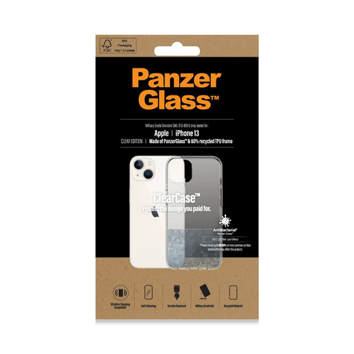 EAN 5711724003134 - PanzerGlass ® ClearCase iPhone 13 funda para teléfono móvil 15,5 cm (6.1") Transparente imagen 2